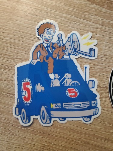Channel 5 with Andrew Callaghan 3 Sticker Pack - Official Limited Edition Merch - Picture 2 of 4