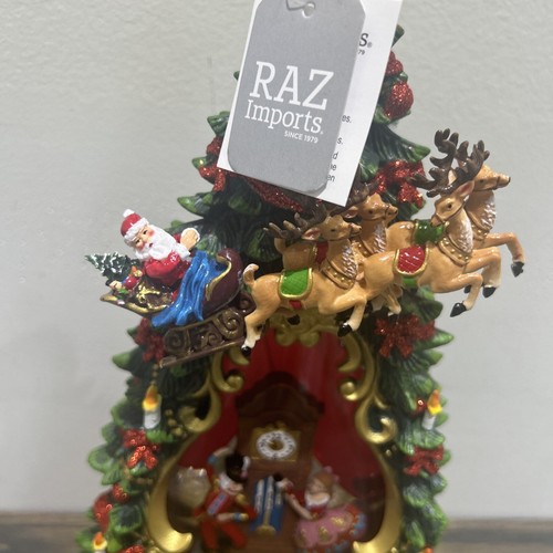 Raz Nutcracker Ballet Musical Lighted Water Tree - Picture 2 of 7
