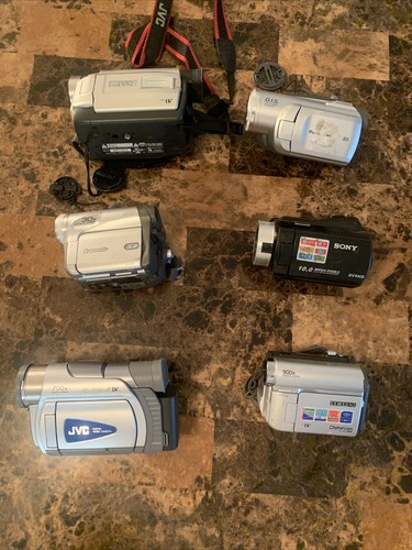 Used camera Lot For Parts Only Not Tested!! - Picture 2 of 9