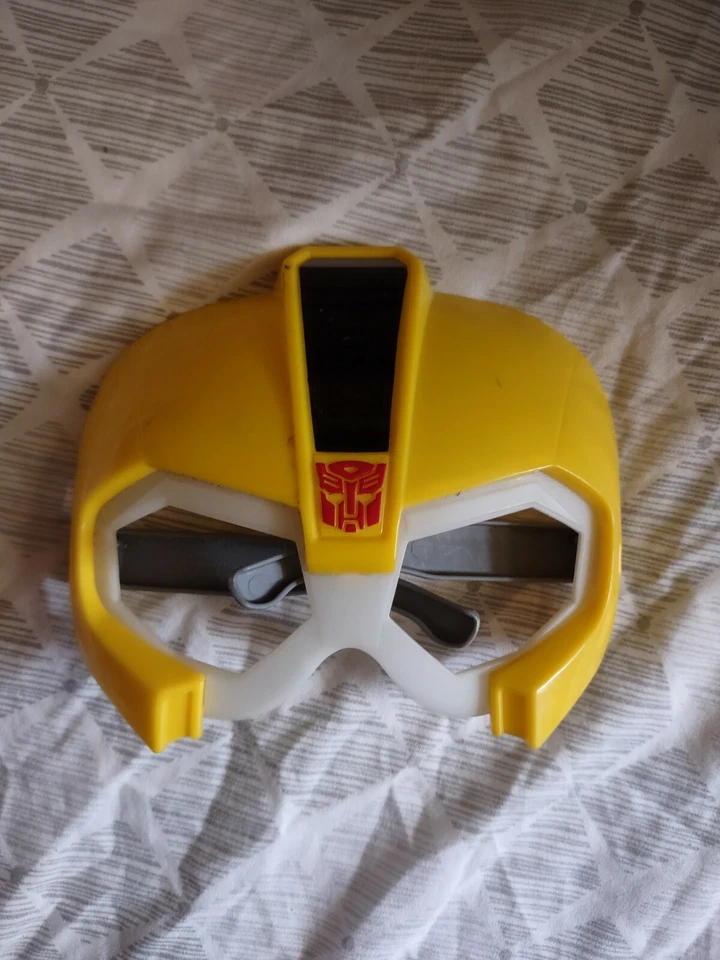 TRANSFORMERS 2 YELLOW kids costume Face Mask - Image 2 of 4
