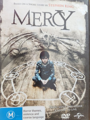 MERCY DVD ,2014 ,based on Stehen King short story, MINT DISC ,FREE POSTAGE!!!