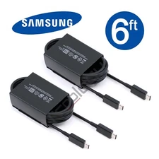 2x Original Samsung DX510 5A 100Watt 6FT USB-C Cable For Galaxy S25 S24 +/Ultra