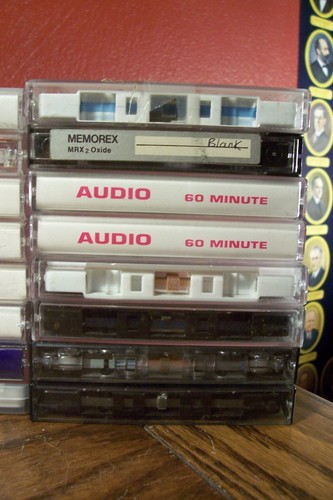 (24) Blank Cassette Tapes- New/Unused & Used/Erased-Various Brands -60 & 90 Min - Picture 5 of 7