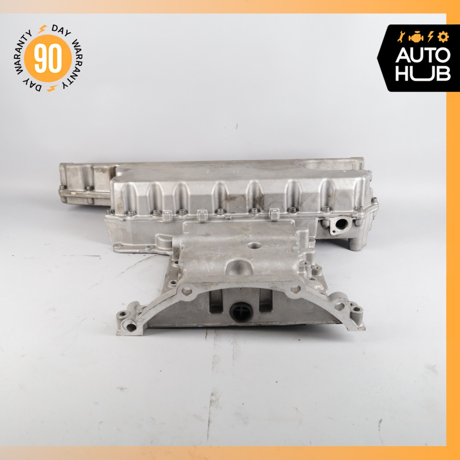 03-18 Bentley Continental GTС GT 6.0L Engine Lower & Upper Oil Pan OEM 71k