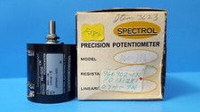 1 pc Precision Potentiometer, 860-186, SPECTROL, 500 Ohm, 1 , 5W, MOD.860