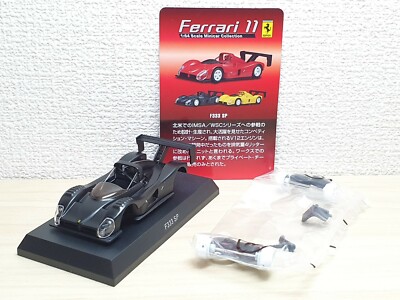 Kyosho 1/64 FERRARI F333 SP MATTE BLACK diecast car model