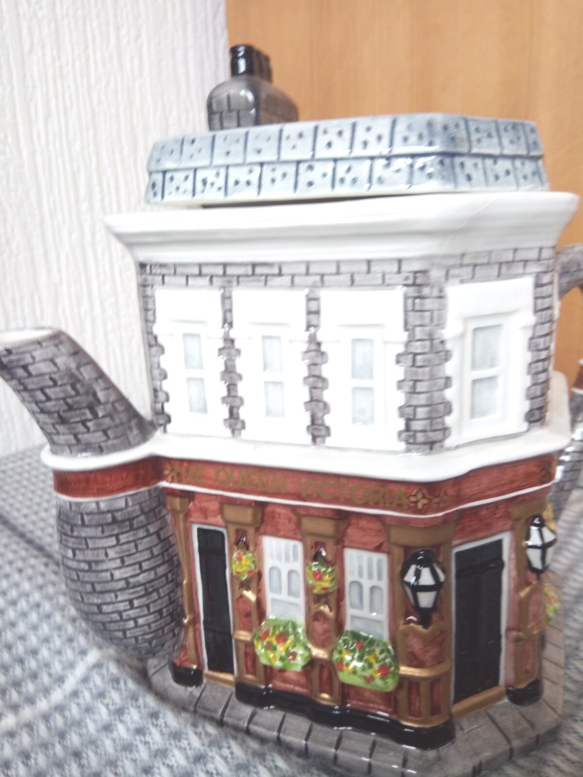 Ornamental teapot The Queen Victoria EastEnders by Annie Rowe eBay