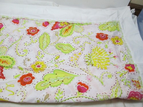 New Dena Home by Nostalgia Flower Euro European Pillow Sham 26x26 NIP - Picture 4 of 7