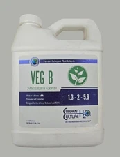 Cultured Solutions, VEG B, 1 Qt, 1.3-2-5.9
