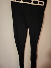 Eye Candy S M Girls Leggins Botton Zipper on Legs Black 26 W 31 L Great Item