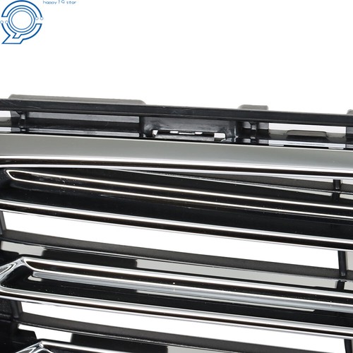 For 2017 2018 Ford Fusion Front Bumper Upper & Lower Grille Assembly Chrome - Picture 21 of 24