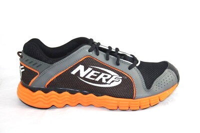 REEBOK NERF VIBE RUNNING SHOE J83368 BLACK GREY ORANGE STEEL BIG