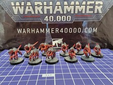 Warhammer 40k Tyranids Termagants x10 Pro Painted New Leviathan Sculps Tyranid