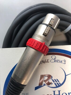 RapcoHorizon 20' Microphone Cable with Mute Switch, XLRFS-XLRM