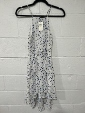 NWT Banana Republic Floral Tiered Gauze Ruffle Dress Size 0 MSR $89.99