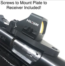 Ruger Mark Series Red Dot Mount Plate For Shield RMS SMS RMSC Optics Adapter