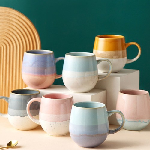 Taza de cerámica extra grande 518 ml - tazas de café aptas para lavavajillas 14,5 x 10,5 cm - Imagen 12 de 22