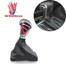 5 Speed Gear Shift Knob Lever Shifter Gaiter Boot Cover For 2009-2015 Audi Q5