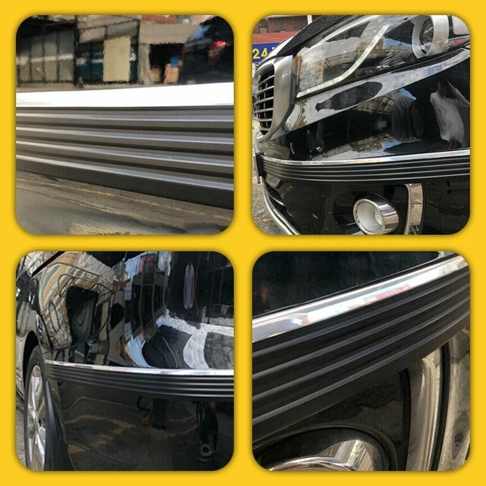 Rolo protetor de moldura lateral externa cinto corpo 6M para 88-98 Chevy GMC caminhão K - Imagem 4 de 4