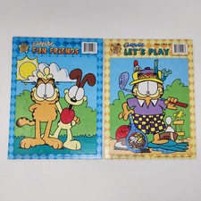 New 2 Garfield  Odie 12 Piece Frame Tray Puzzles Lot Fun Friends  Lets Play