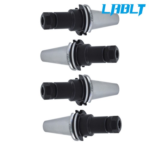 Mandriles de pinza LABLT CAT40-ER20 con longitud de calibre de 4" de largo - Juego de portaherramientas de 4 mandriles - Imagen 2 de 12