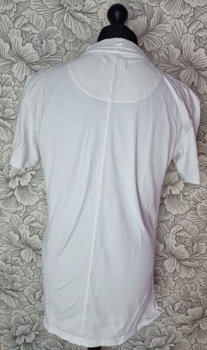 Police 883 Off White Polo Shirt Size 5 UK XLarge Used - Picture 2 of 5