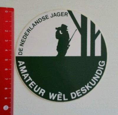 Aufkleber/Sticker: de Nederlandse Jager (08061660)