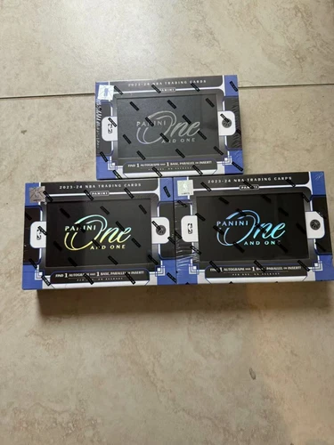 2023-24 Panini One and One Basketball Factory Sealed Hobby Box 3 boxes Available