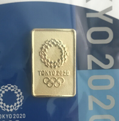 2020 TOKYO OLYMPIC Official Licensed Pinbadge GOLD Color Pin