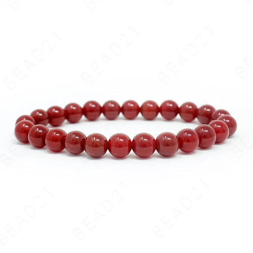 Bracciale Fatto a Mano Pietre Naturali Perline Tondo Elastico Guarigione Reiki 8mm - Foto 15 di 37