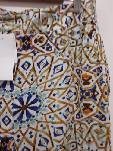 Euro Edit Pants Womens 16 Print Pockets W32 Elastic Waist Lounge New Tags - Picture 5 of 13