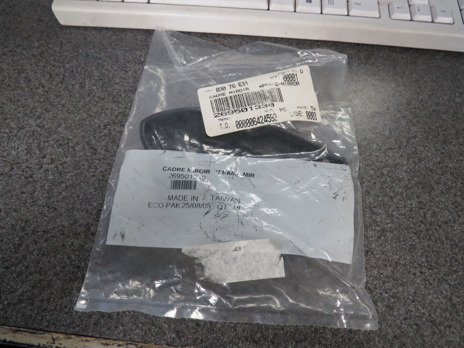 Sea-Doo OEM Right Hand Mirror Frame RXP Wake GTI RXT 269500697  