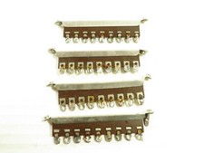 4 Pack CINCH CONNECTOR TERMINAL BLOCKS SINGLE ROW, 2009, 9 PIN
