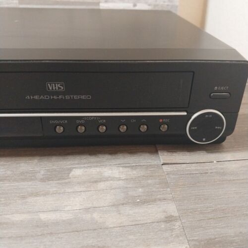 Samsung DVD-VR330 DVD Recorder VHS VCR - Power Problem, Black Console - Picture 4 of 12