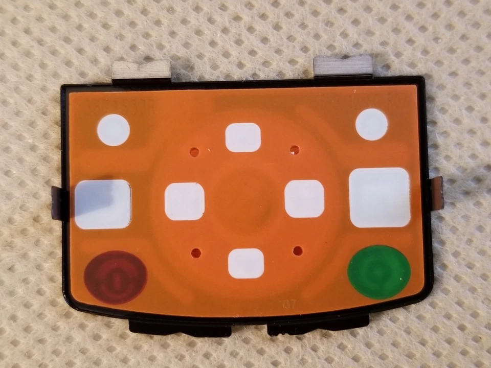 Nuevo teclado superior externo delantero Motorola OEM teclado de navegación para ROKR Z6 Z6m Foto 3 de 3