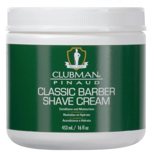 CLUBMAN CLASSIC BARBER SHAVE CREAM 16OZ