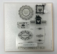 Close to My Heart CTMH C1496 Enjoy My Acrylix Stamp Set New Gift Enjoy Love