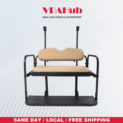 VPAHub Club Car Precedent Tempo Flip Folding Beige Seat Kit
