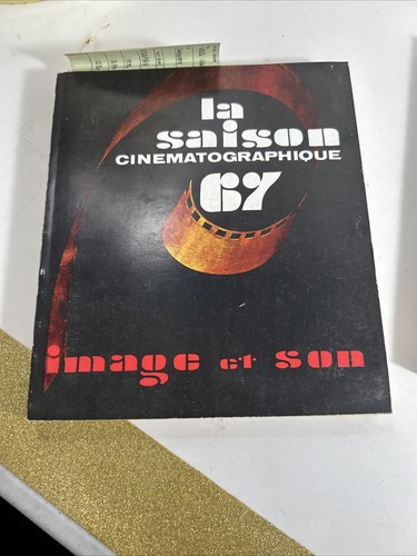 1964,65,67,68 (lot de 4 ans) LA SAISON CINÉMATOGRAPHIQUE - Film - Vintage - Rare - Photo 15/24