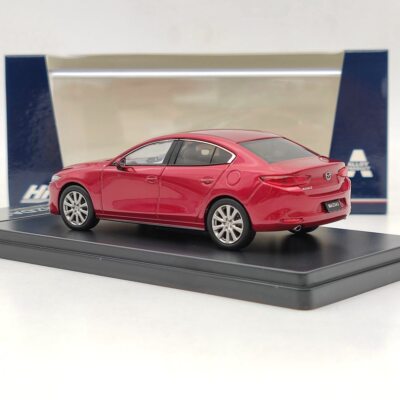 Hi-Story 1/43 2019 MAZDA 3 MAZDA3 SEDAN Red HS259RE Diecast