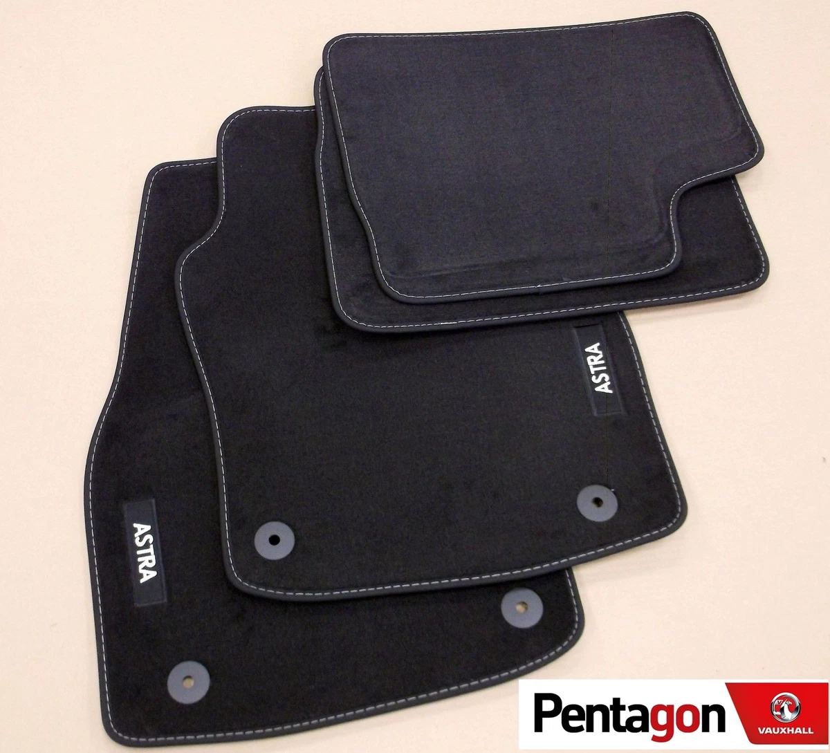Genuine Vauxhall Astra H 04 14 Mk5 Tailored Velour Carpet Floor Mat LGBVAS0383