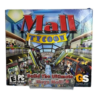 Mall Tycoon PC CD Rom Game Rated E Global Star Software