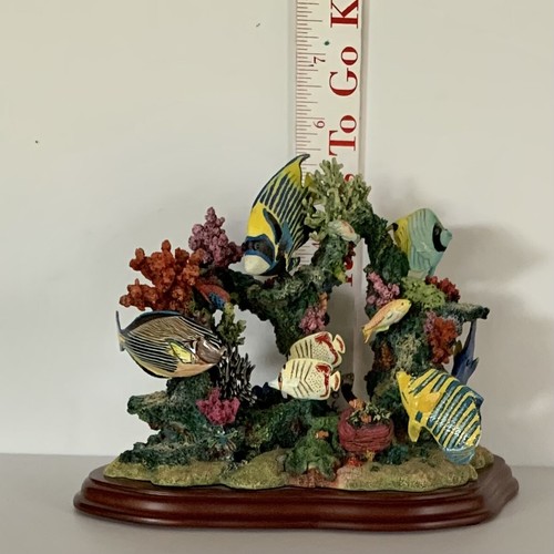 Danbury Mint "Wonders of the Sea" Skulptur aus den Korallenriffen der Welt - Bild 6 von 8