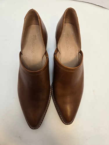 Madewell Westernstiefeletten braun Leder spitz zulaufend Damengröße 8,5 - Bild 12 von 12