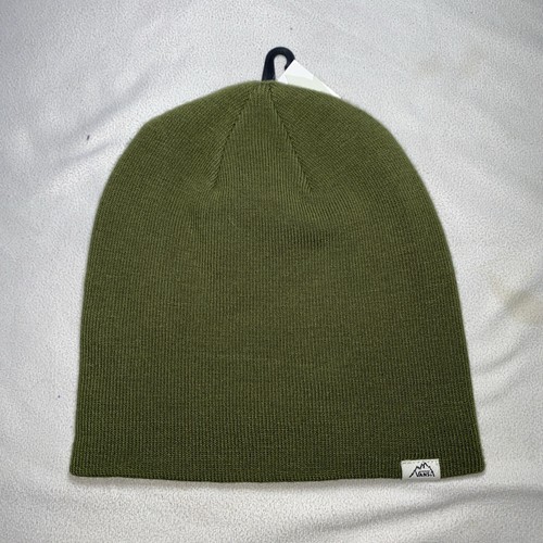 NWT Mens Vans Snow Mountain Edition Chive Olive Green Winter Beanie Hat Cap - 第 4/7 張圖片