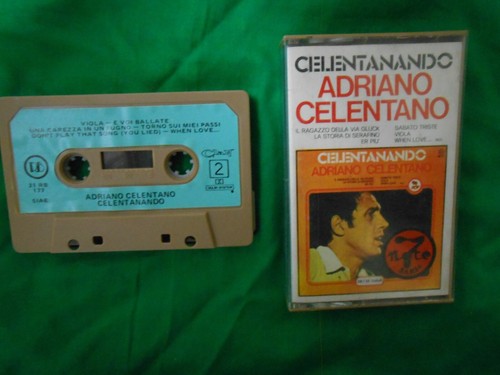 MUSICASSETTA ORIGINALE ADRIANO CELENTANO----CELENTANANDO