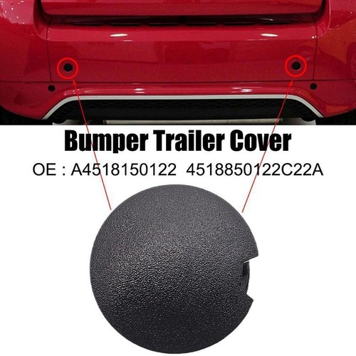 Front Rear Bumper Tow Hook Eye Cover Cap Plug For Smart Fortwo W451 2007-2014 UK - Picture 5 of 7