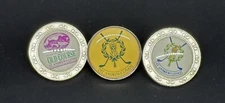 St. Andrews Old Course lot of 3 Ball Markers Vintage Golf Tiger Palmer