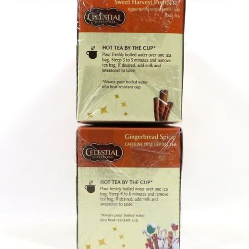 Celestial Seasonings, Sweet Harvest Pumpkin, Black Tea, Caffeine Free, 18 ct (2) - Picture 2 of 7
