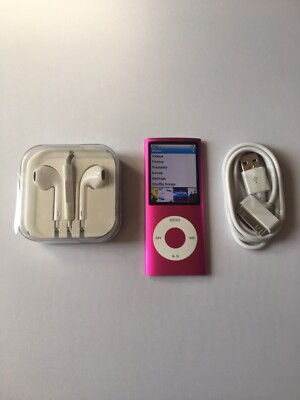 Apple iPod nano 4th Generation Pink (16GB) 885909277445| eBay
